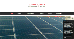 Desktop Screenshot of elettricapavese.com